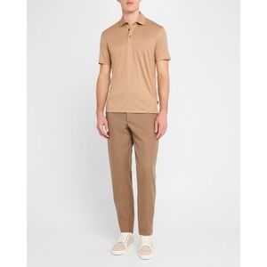 NWT BOSS Men's Press Jersey Polo Shirt Open Pink Sz L‎ $98